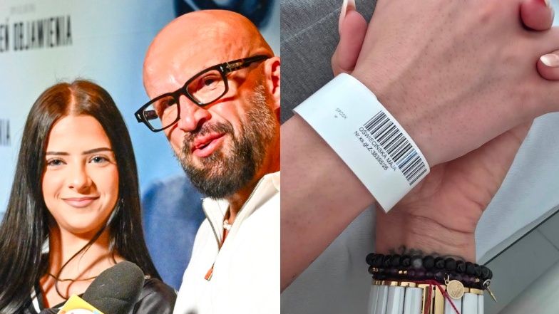 Córka Tomasza Oświecińskiego w szpitalu