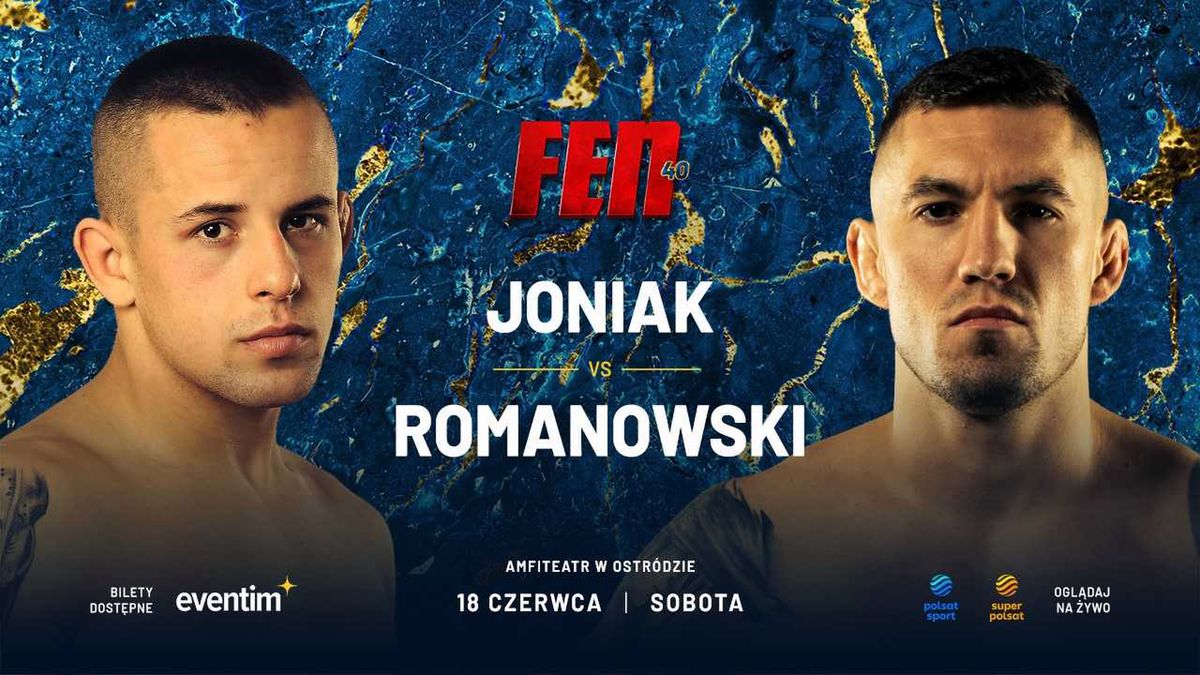 Materiały prasowe / Mariusz Joniak i Sebastian Romanowski zmierzą się na gali FEN 40