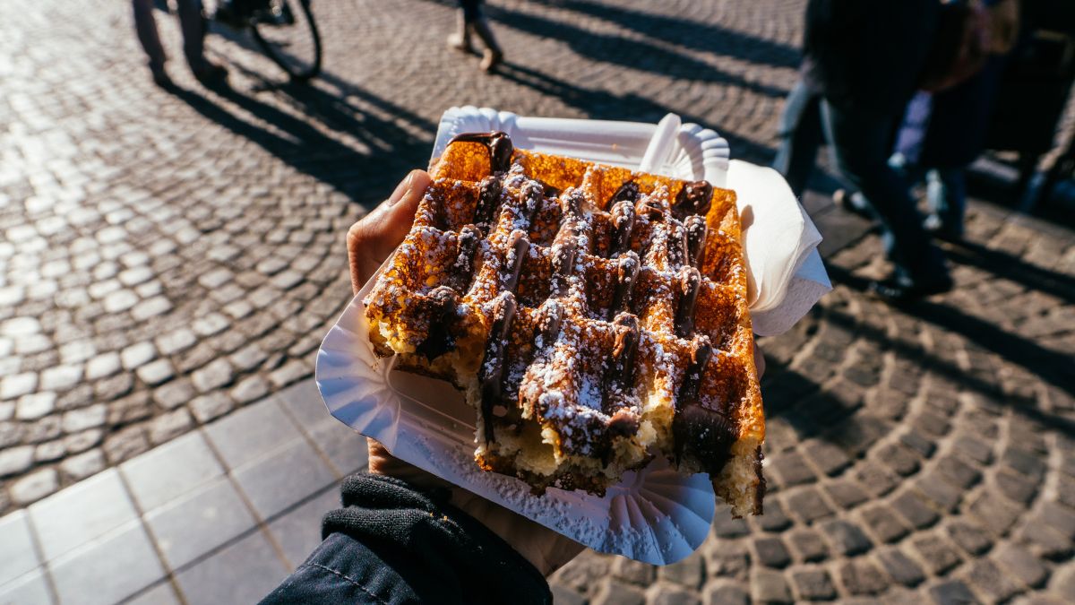 Gofry nad morzem kosztują nawet 30 złotych.