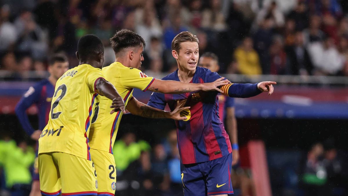 Getty Images / Europa Press Sports / Frenkie de Jong w meczu z Getafe
