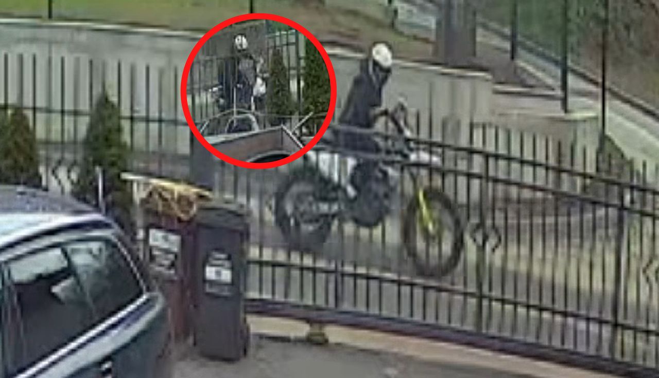 "Uciekł z miejsca zdarzenia". Nagrało się. Aż boli od patrzenia