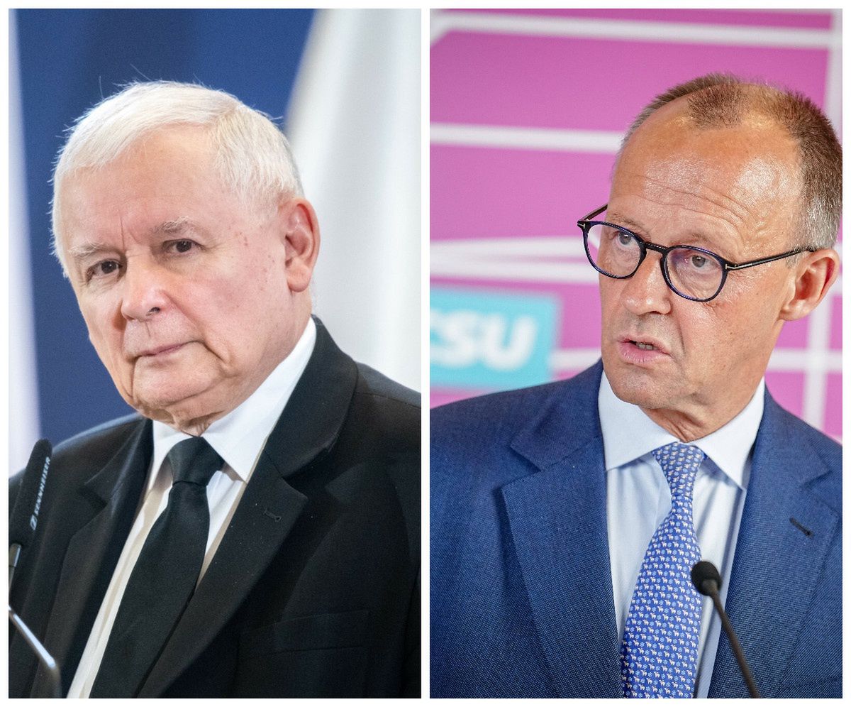 Szef CDU jedzie do Polski ws. czołgów. Kaczyński chce rozmawiać o reparacjach