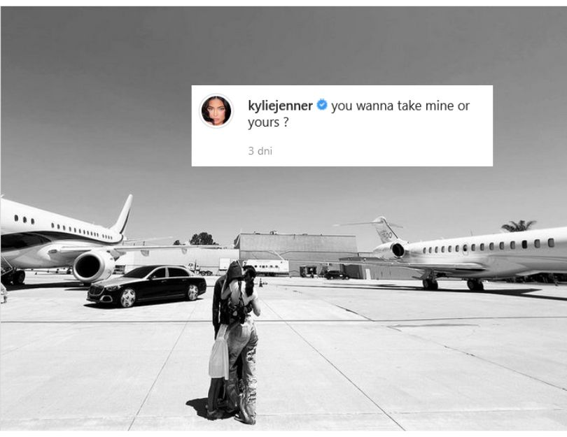 Kylie Jenner krytykowana za loty prywatnym odrzutowcem