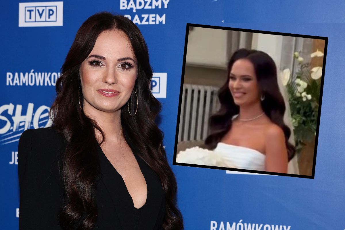 Ślub i wesele gwiazdy TVP. Tak wyglądała w kościele
