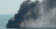 USA pokazały zdjęcia. Irański okręt przykrył czarny dym