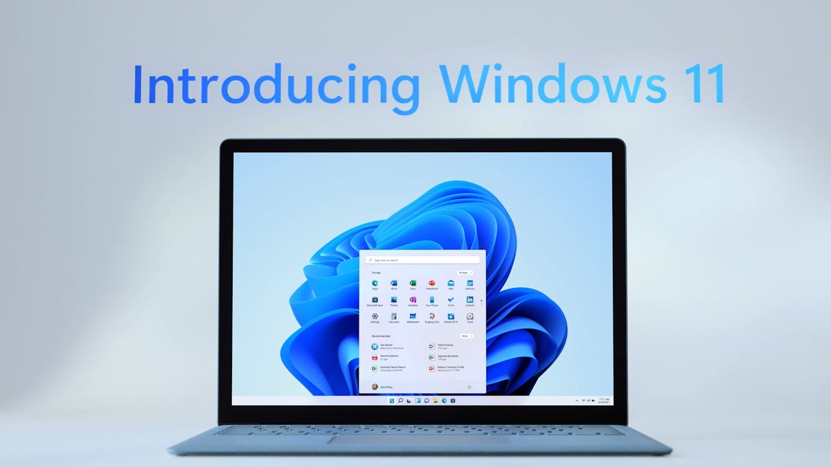 Kadr z prezentacji Windows  11
