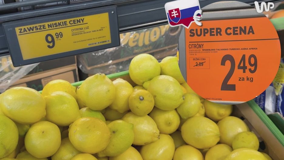 Porównaliśmy ceny 9 produktów w Biedronce w Polsce i na Słowacji