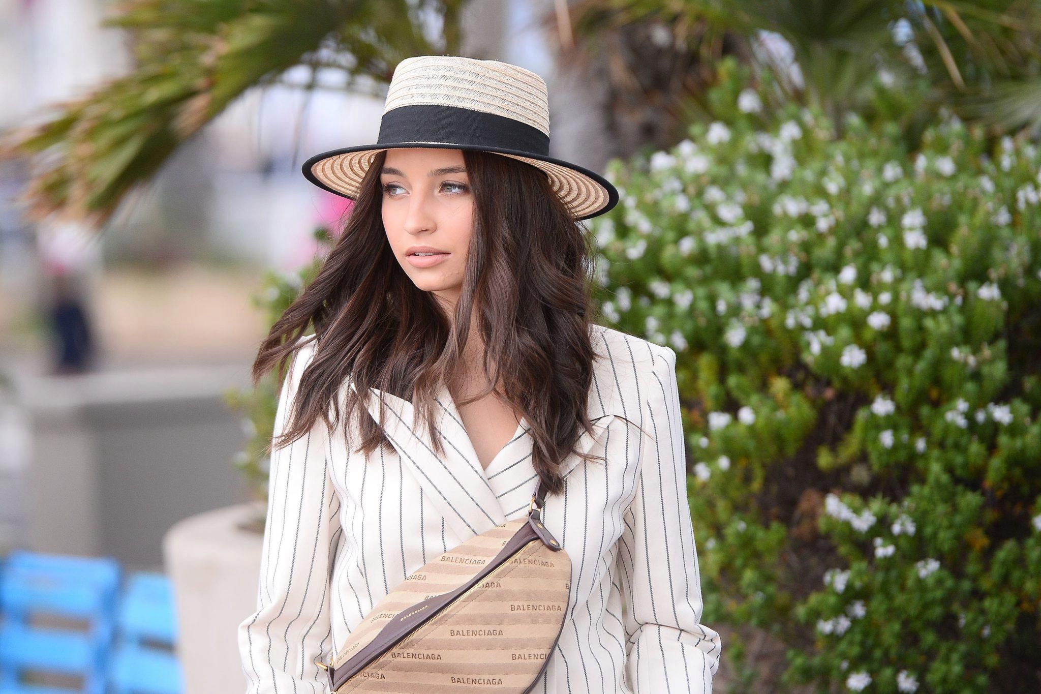 Julia Wieniawa na sesji zdjęciowej dla L'Oreal Paris - Cannes 2018