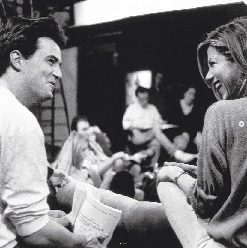 Jennifer Aniston żegna Matthew Perry'ego