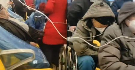 Nagrania z chińskich szpitali. Zwłoki leżą obok pacjentów w poczekalni