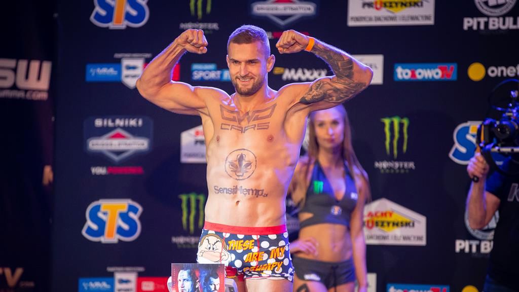 Materiały prasowe / KSW / Na zdjęciu: Marcin Wrzosek