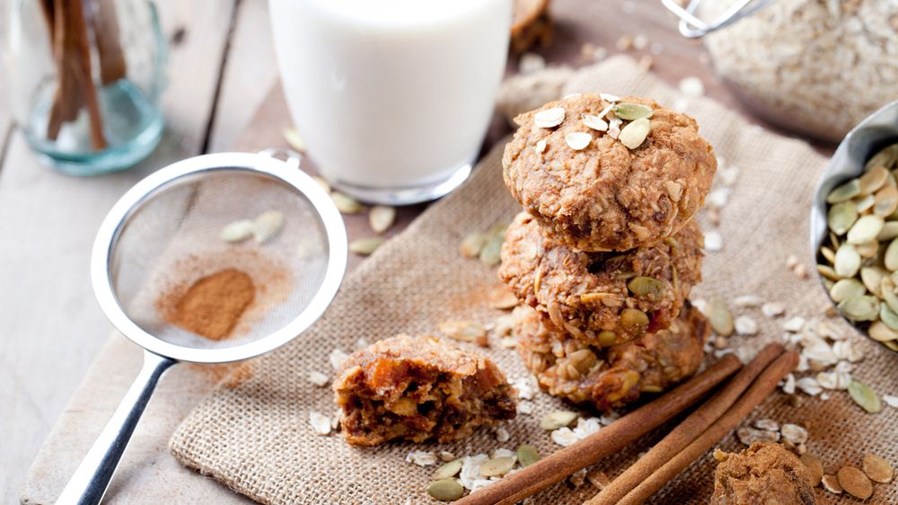 Miękkie ciasteczka owsiane