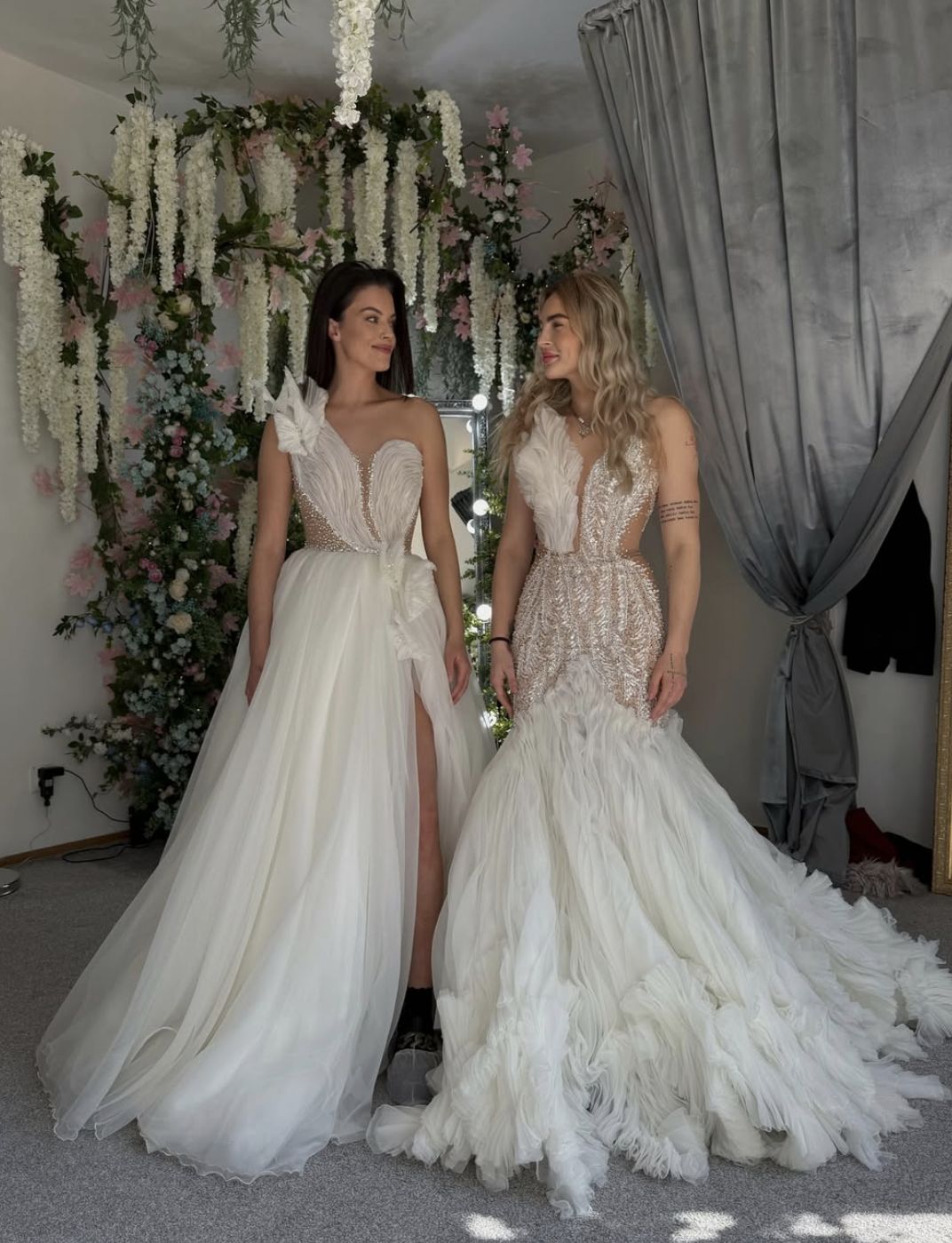 Karolina Brzuszczyńska i Agnieszka Skrzeczkowska