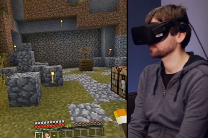 Można już zwiedzać wirtualny świat Minecrafta w goglach Oculus Rift