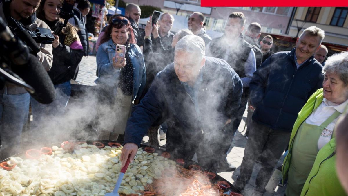 Ostatni dzień kampanii. Kulisy podróży Viktora Orbana
