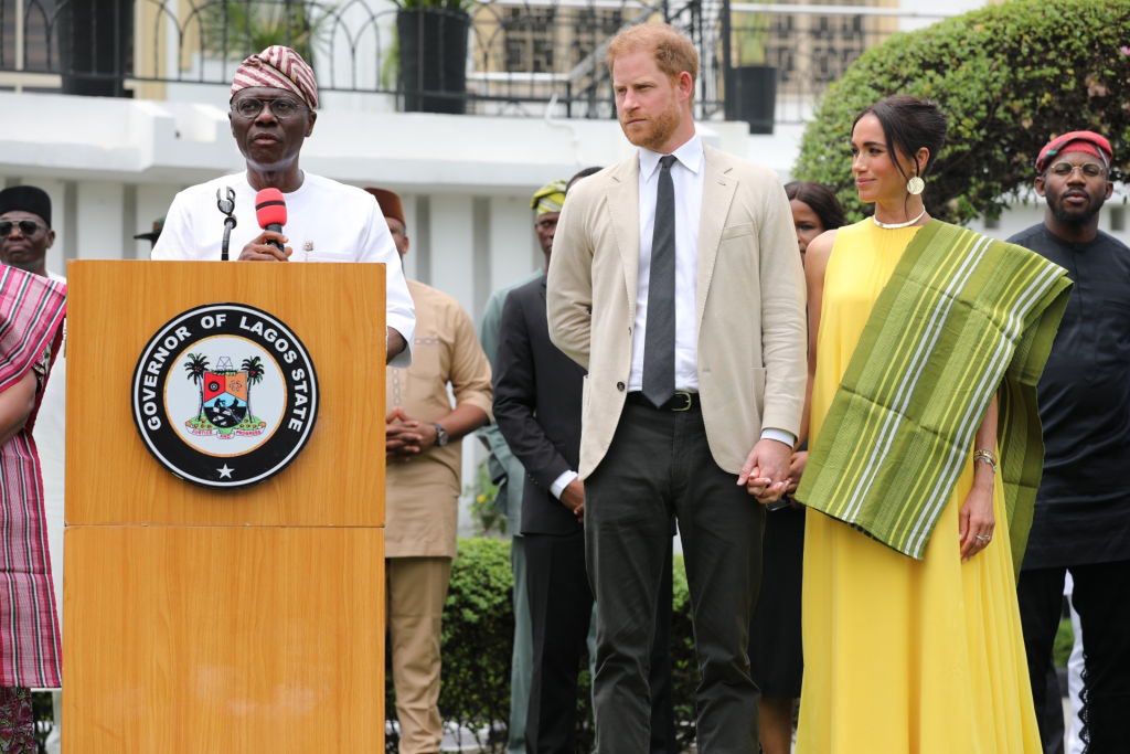 Książę Harry i Meghan Markle w Nigerii