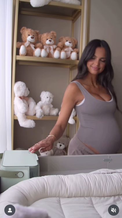 Klaudia El Dursi urządziła pokój dla dziecka