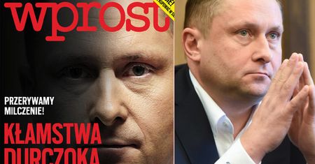 Durczok o nowej okładce "Wprost": "Zapowiadam. BĘDZIE KOLEJNY PROCES! BOICIE SIĘ, CO...?"