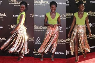 Lupita Nyong'o we frędzlach i cekinach na premierze