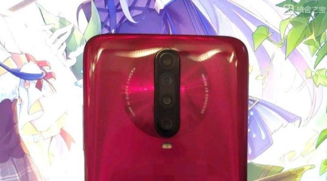 Xiaomi Redmi K30 w kolorze czerwonym