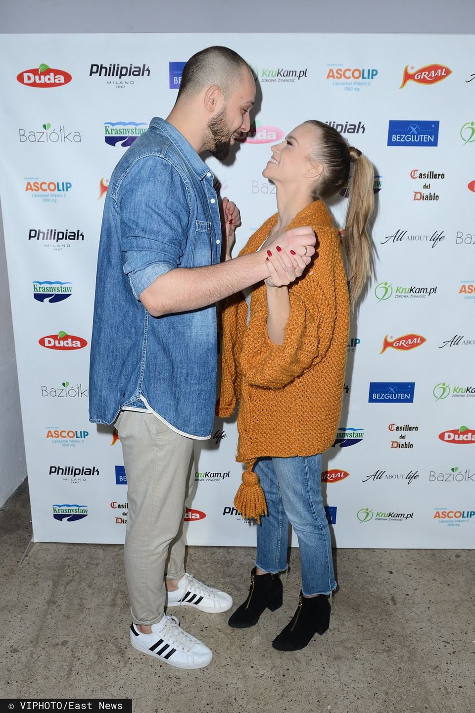 Agnieszka Kaczorowska i Maciej Pela