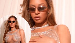Beyonce wyglądała, jakby była naga. Suknia odsłoniła niemal wszystko