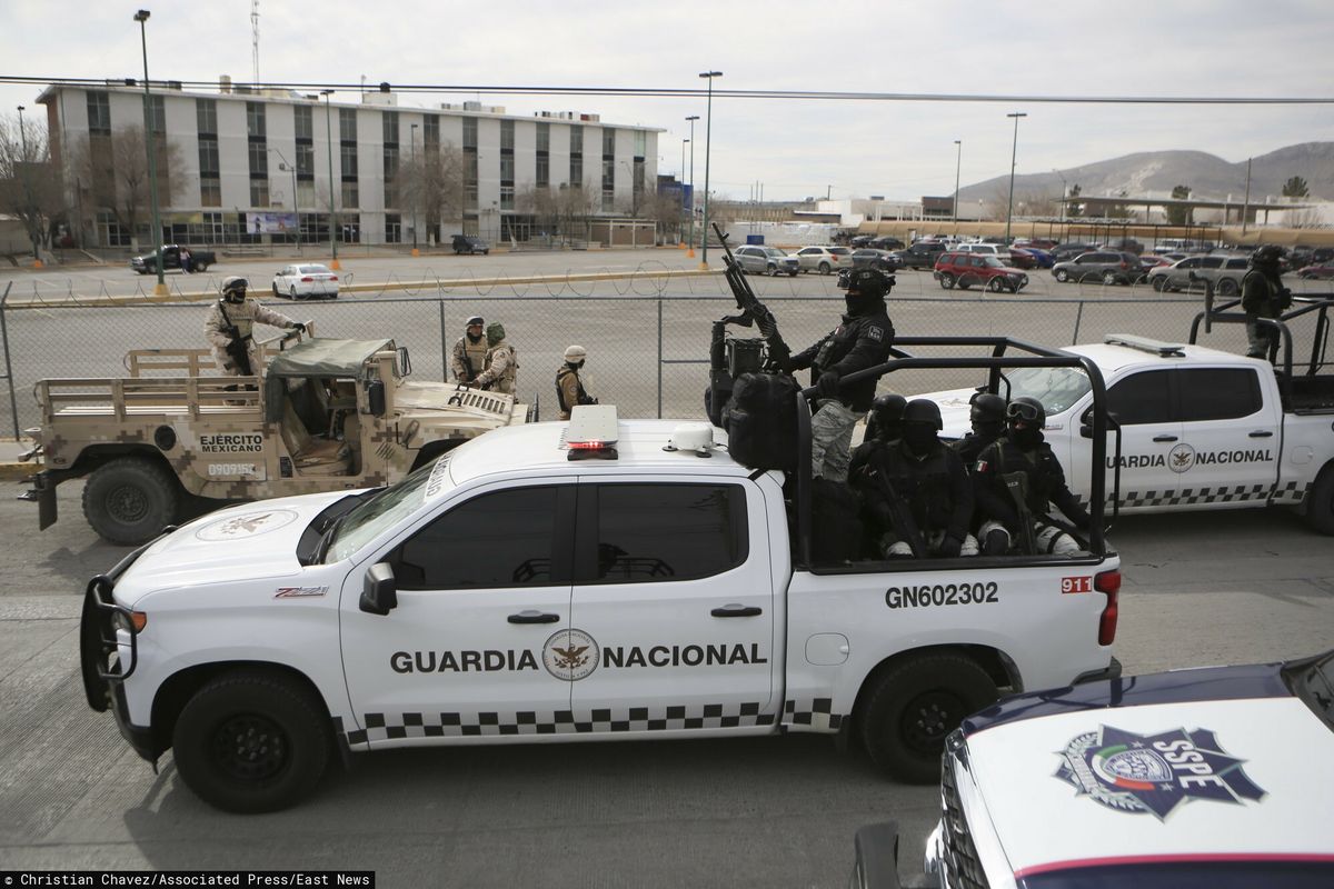Meksykańskie służby w akcji (zdjęcie ilustracyjne)