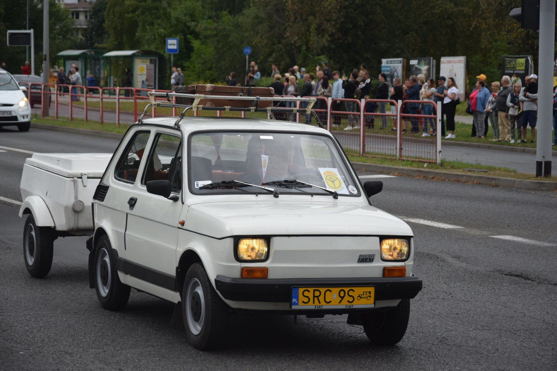 Parada aut z okresu PRL w Jastrzębiu