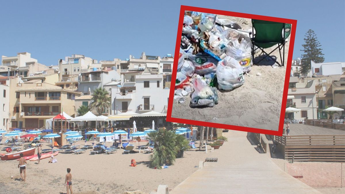 Turystka pokazała wideo z Sycylii. Plaża tonie w śmieciach
