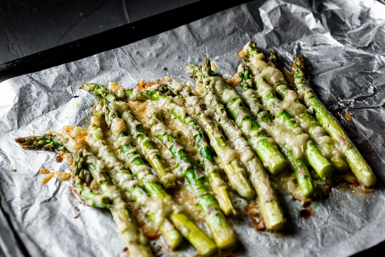 Roasted asparagus