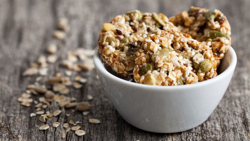 Ciasteczka owsiane z ciasta mrożonego (upieczone)