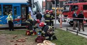 Zderzenie tramwajów. Klkanaście osób niegroźnie rannych