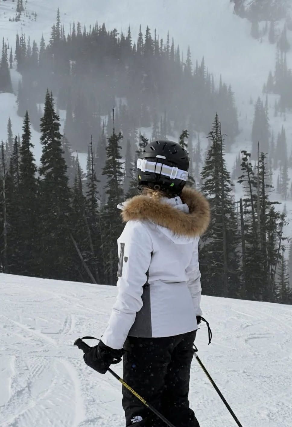 Helena Rubik w górach z ukochanym