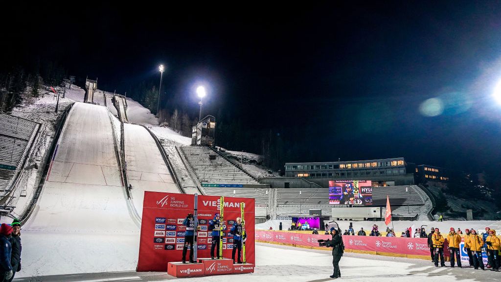 Getty Images / Vianney Thibaut/NordicFocus / Na zdjęciu: skocznia w Lillehammer po zawodach Pucharu Świata