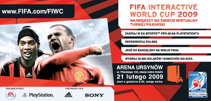 Tytuł Interaktywnego Mistrza Świata FIFA 2009 jest w zasięgu Twojej ręki!