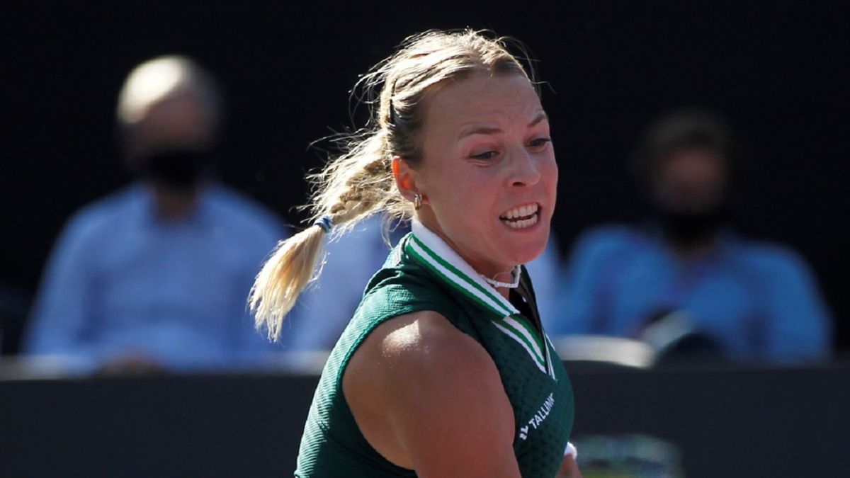 PAP/EPA / Francisco Guasco / Na zdjęciu: Anett Kontaveit