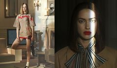 Irina Shayk i Natalia Vodianova twarzami Burberry