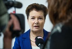 "Ja na razie czarno to widzę". Gronkiewicz-Waltz od razu wtrąciła