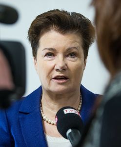 "Ja na razie czarno to widzę". Gronkiewicz-Waltz od razu wtrąciła