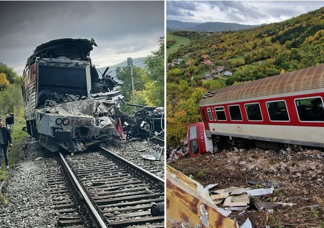 Katastrofa kolejowa na  Słowacji. Kilkadziesiąt osób rannych