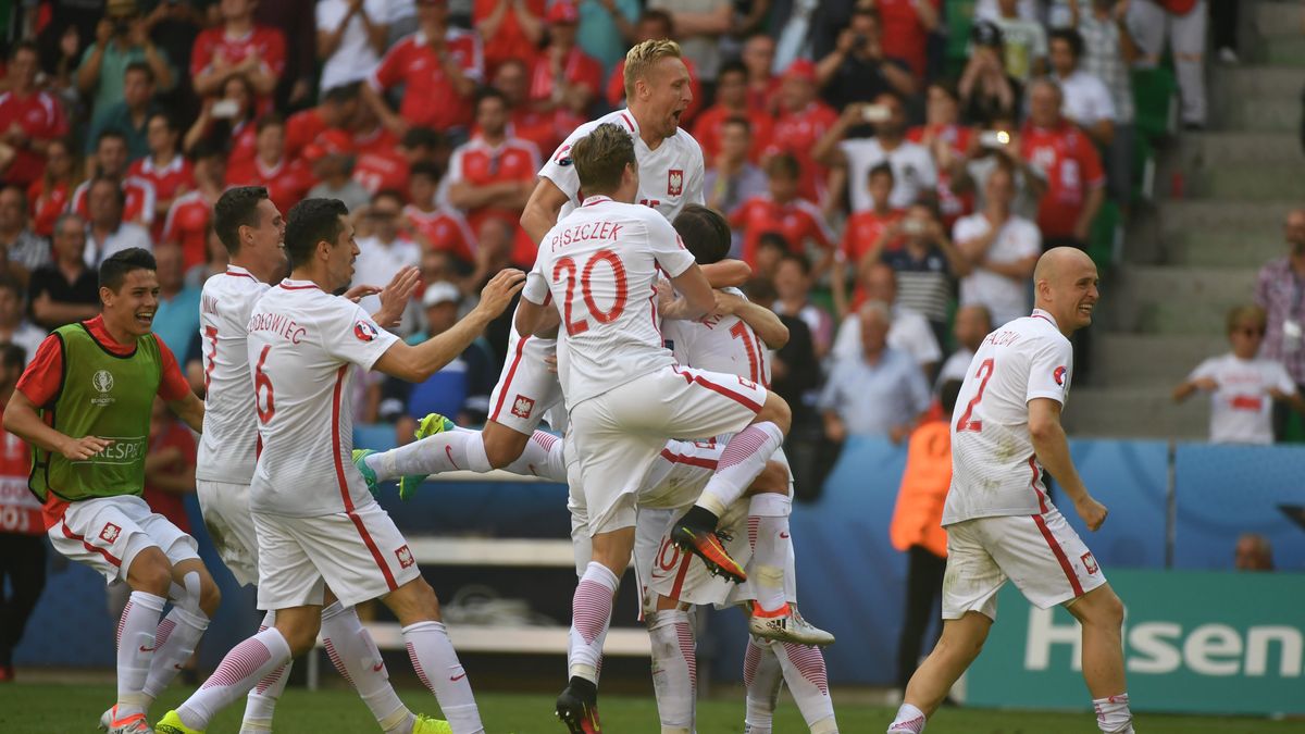 Polska vs Szwajcaria na Euro 2016
