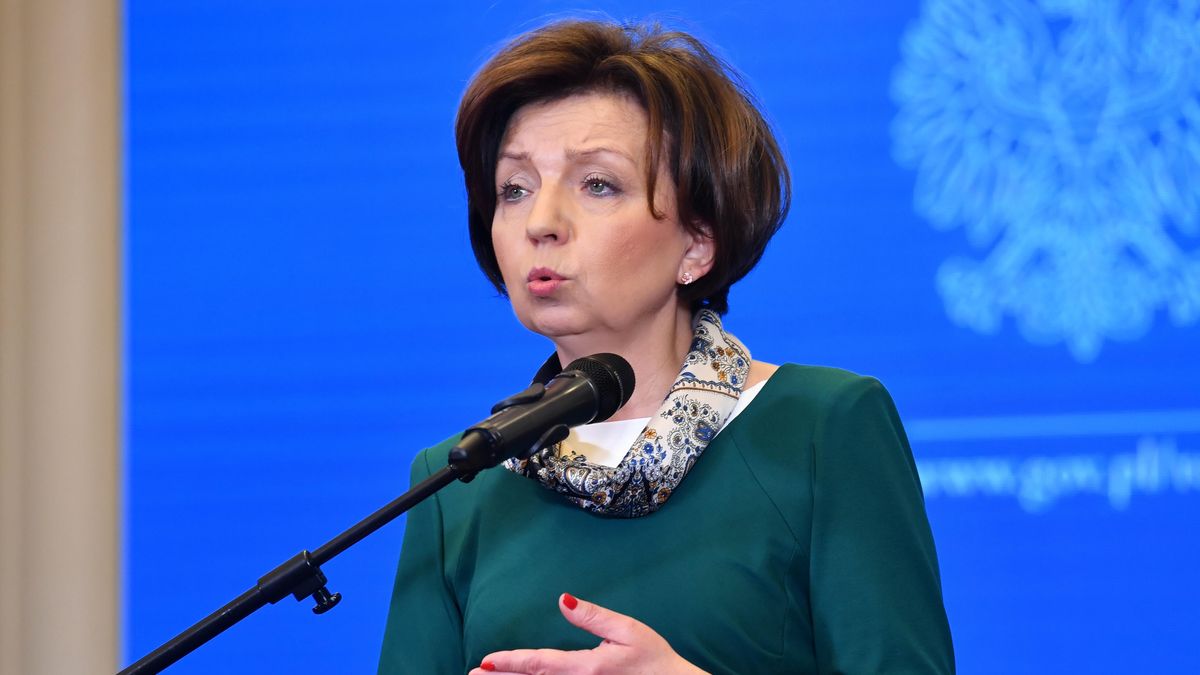 Marlena Maląg. Minister rodziny i polityki społecznej.