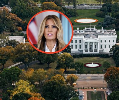 Melania Trump się odcina. Nie popiera  decyzji męża o budowie sali balowej