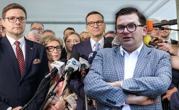 Sprzeczka w Sejmie. Poszło o kasowanie zdjęć z Morawieckim