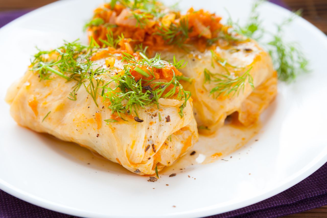 Stuffed cabbage rolls different from the usual ones? Worth a try.