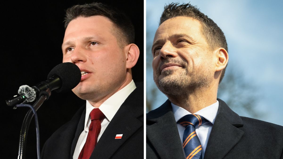Sławomir Mentzen i Rafał Trzaskowski