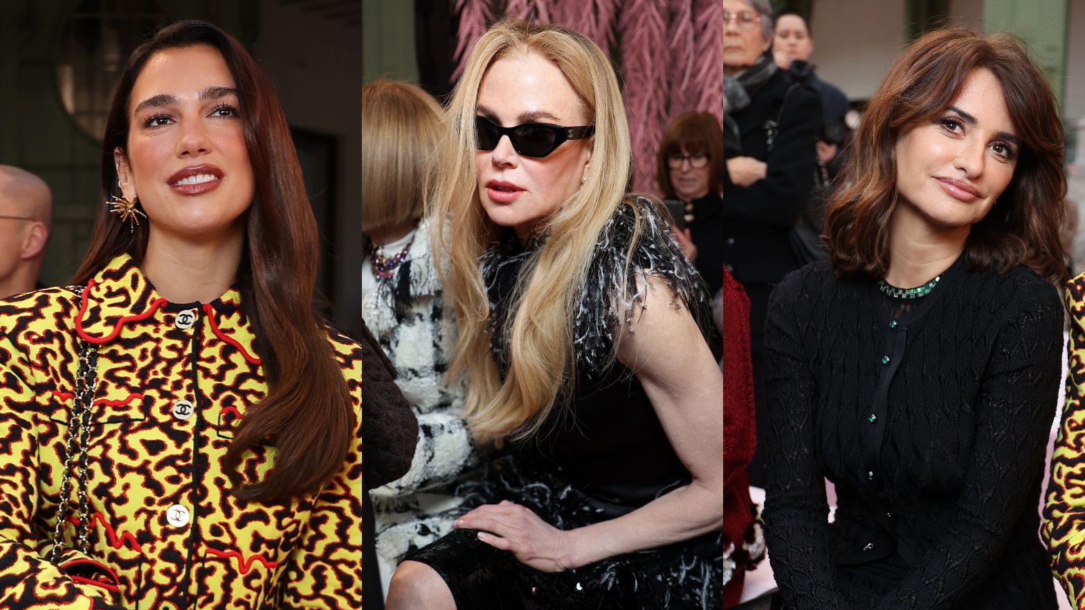 Gwiazdy na pokazie Chanel