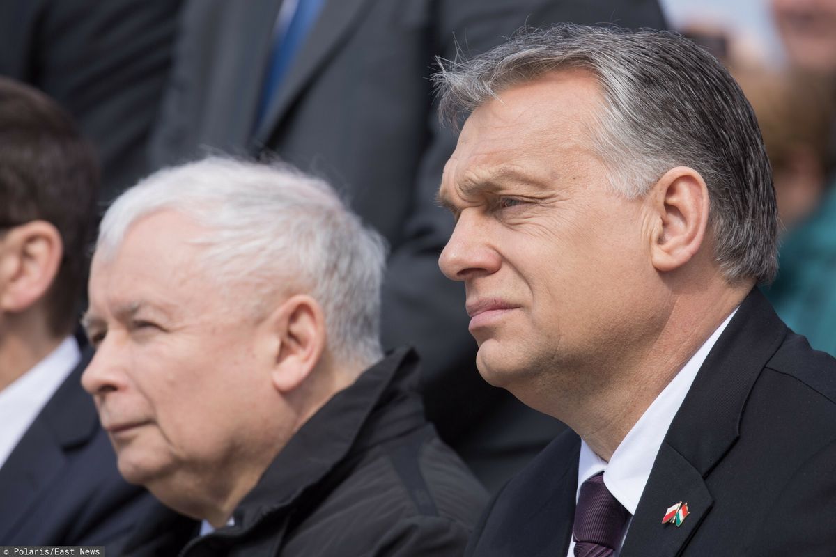 Jarosław Kaczyński spotkał się w środę z premierem Węgier, Viktorem Orbanem