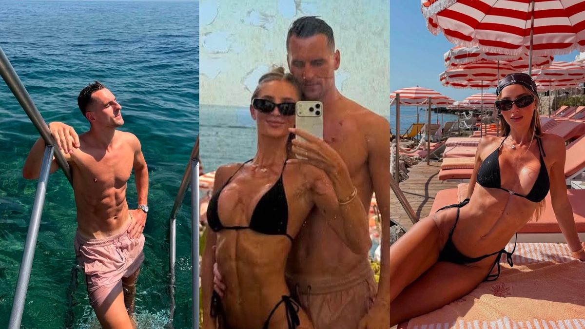 Agata Sieramska i Arkadiusz Milik w WALCE NA KALORYFERY