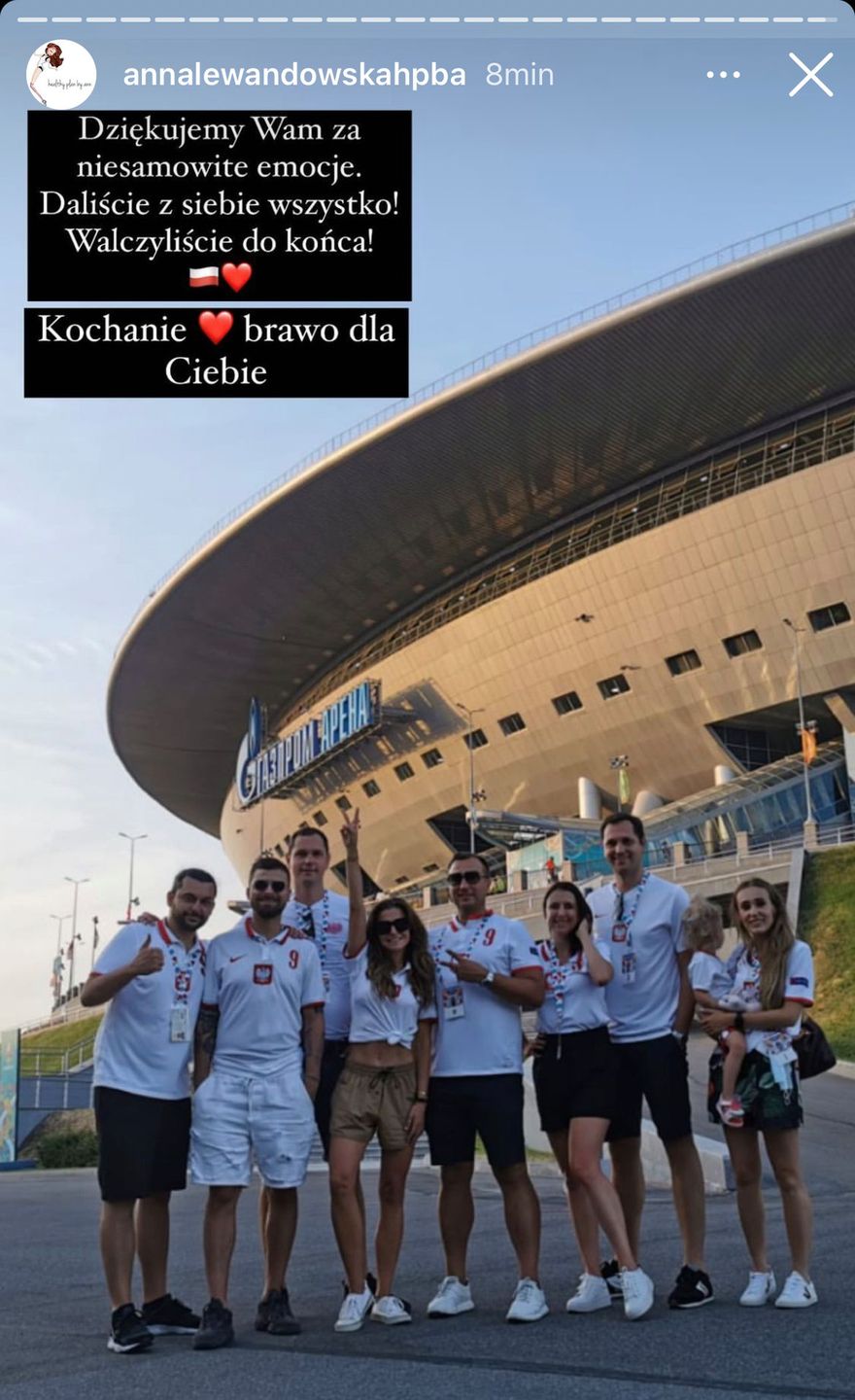 Anna Lewandowska komentuje mecz ze Szwedami